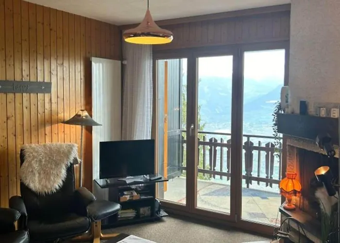 With Nendaz View Apartament Veysonnaz